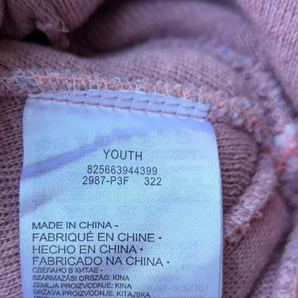 Nike Kids Pink Lavender Coral Silver Swoosh Pom Pom Beanie Youth One Size